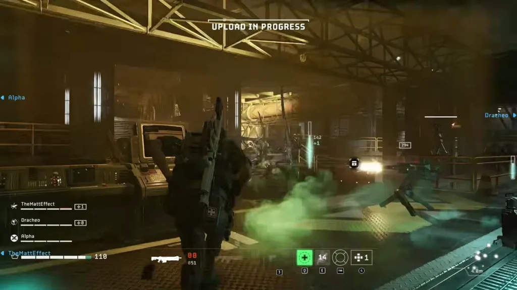 Enemies Coming From Everywhere in Aliens Fireteam Elite 2