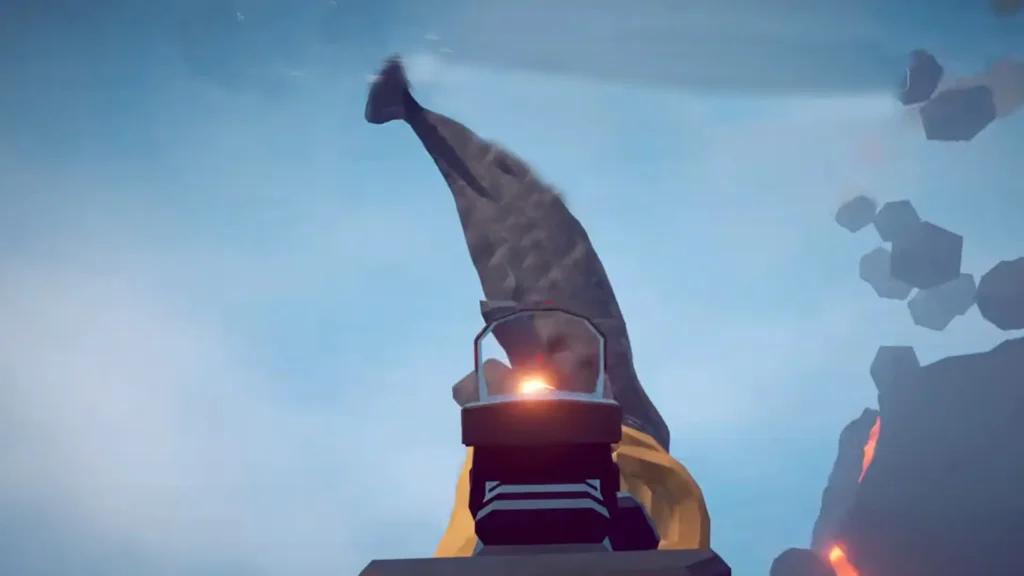 Fighting Bowhead Whale miniboss