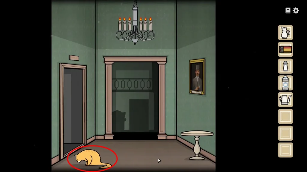 Finding the cat in Servant of The Lake