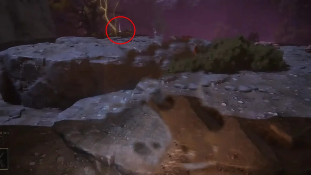 Going to Across the Blood Lake Golden Seed - Step 4