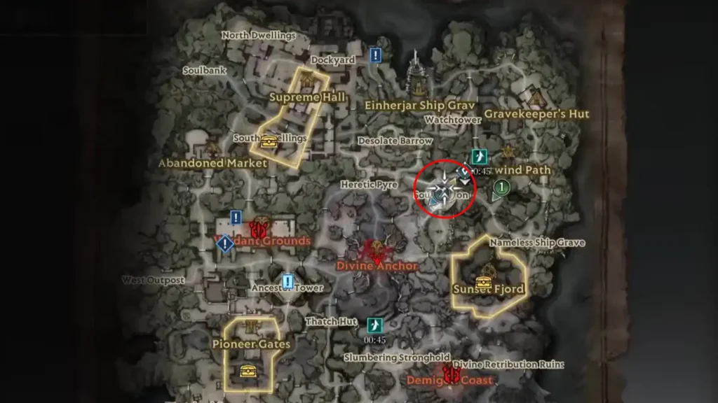 Harpy's second location