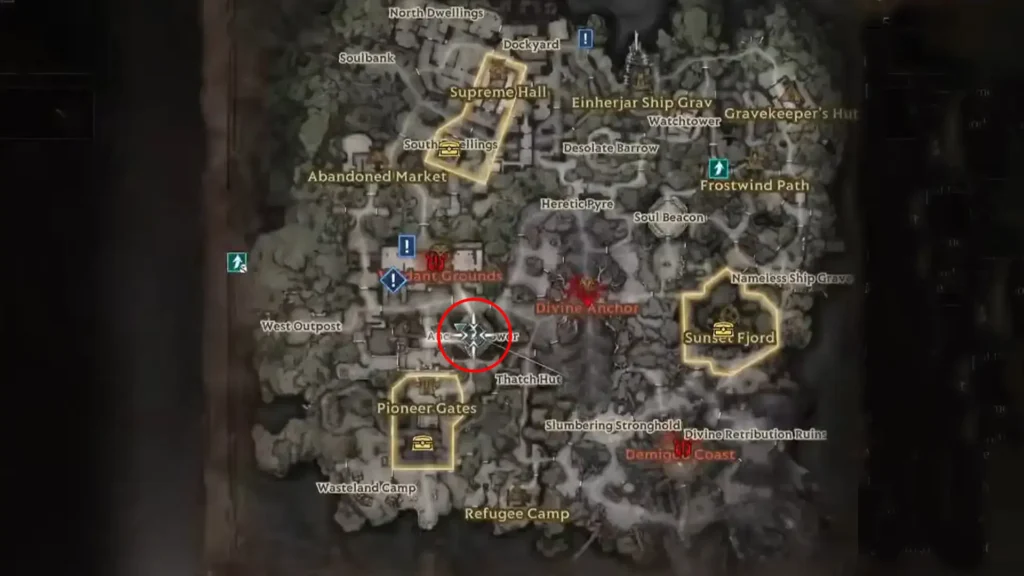 Harpy's third location