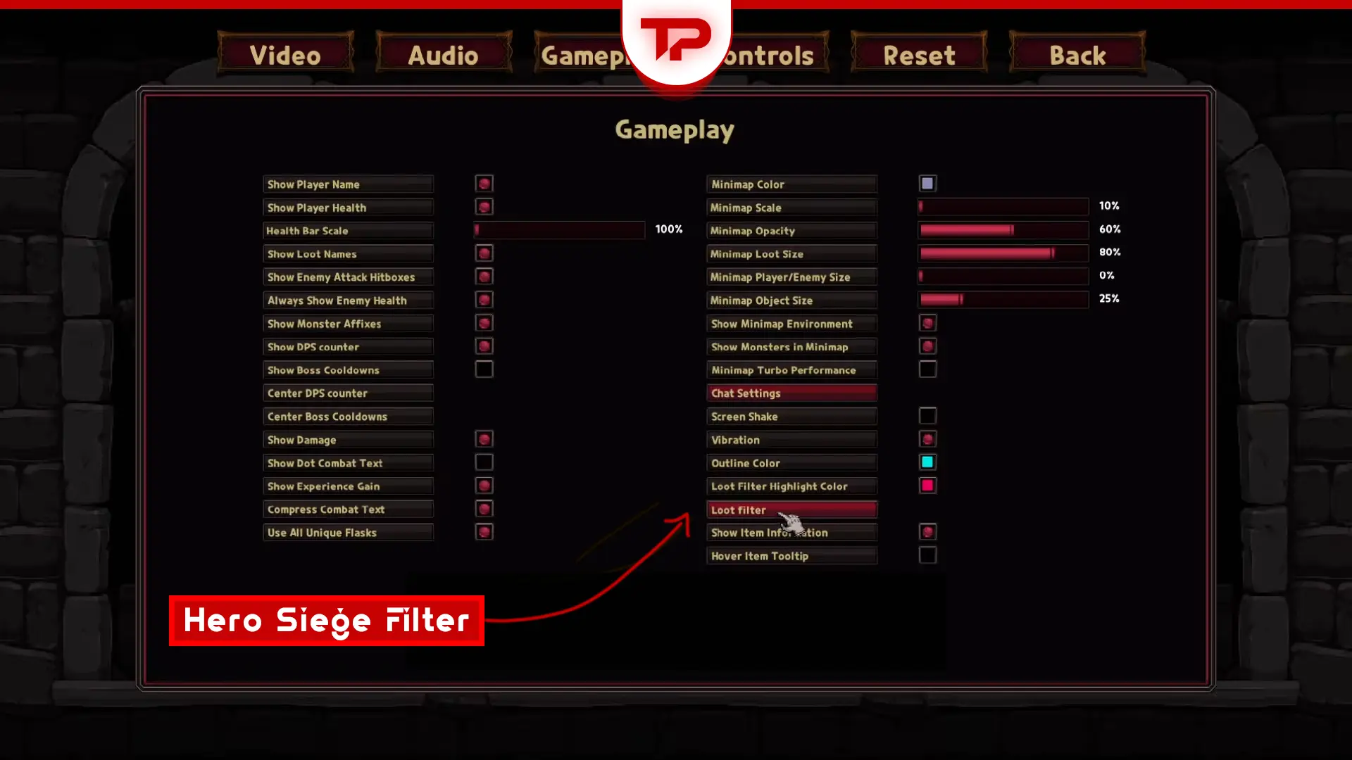 Hero Siege Filter Guide