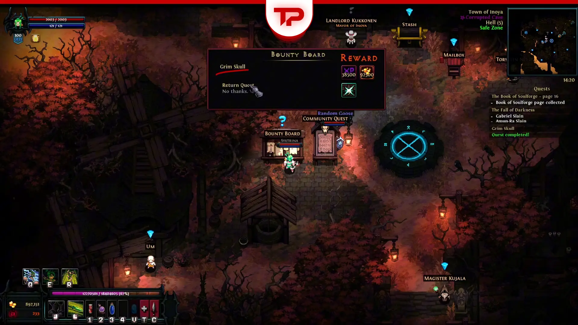 Hero Siege Grim Skull Quest Guide