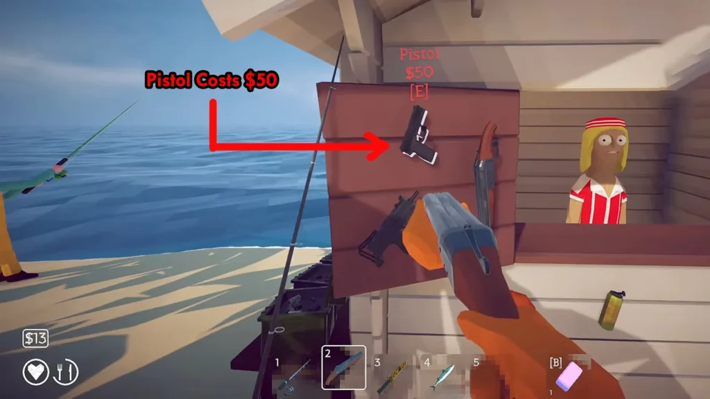 How to Fish buy Pistol