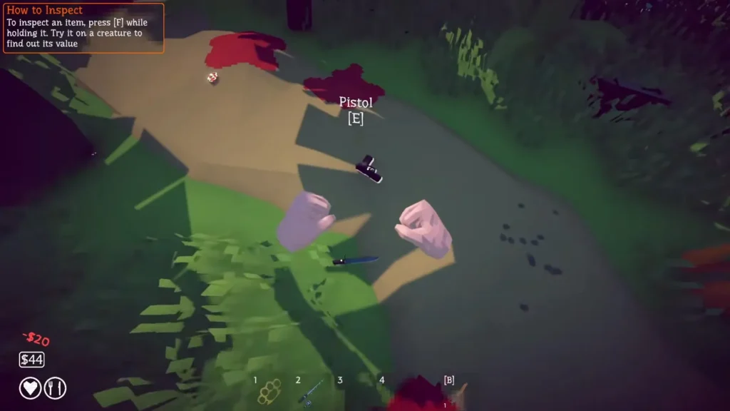How to Fish drop guns and pick up