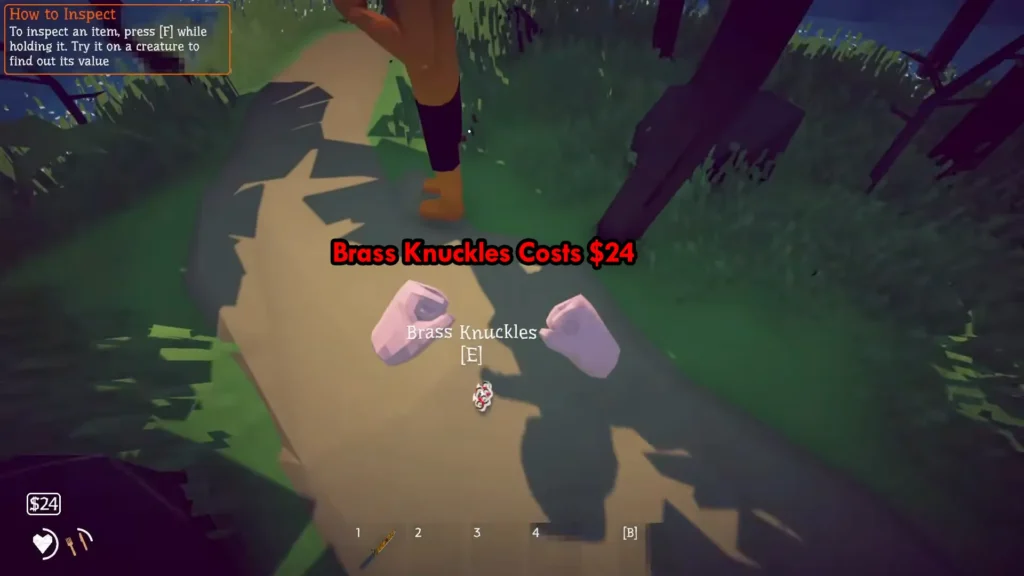 How to Fish pick up brass knuckles