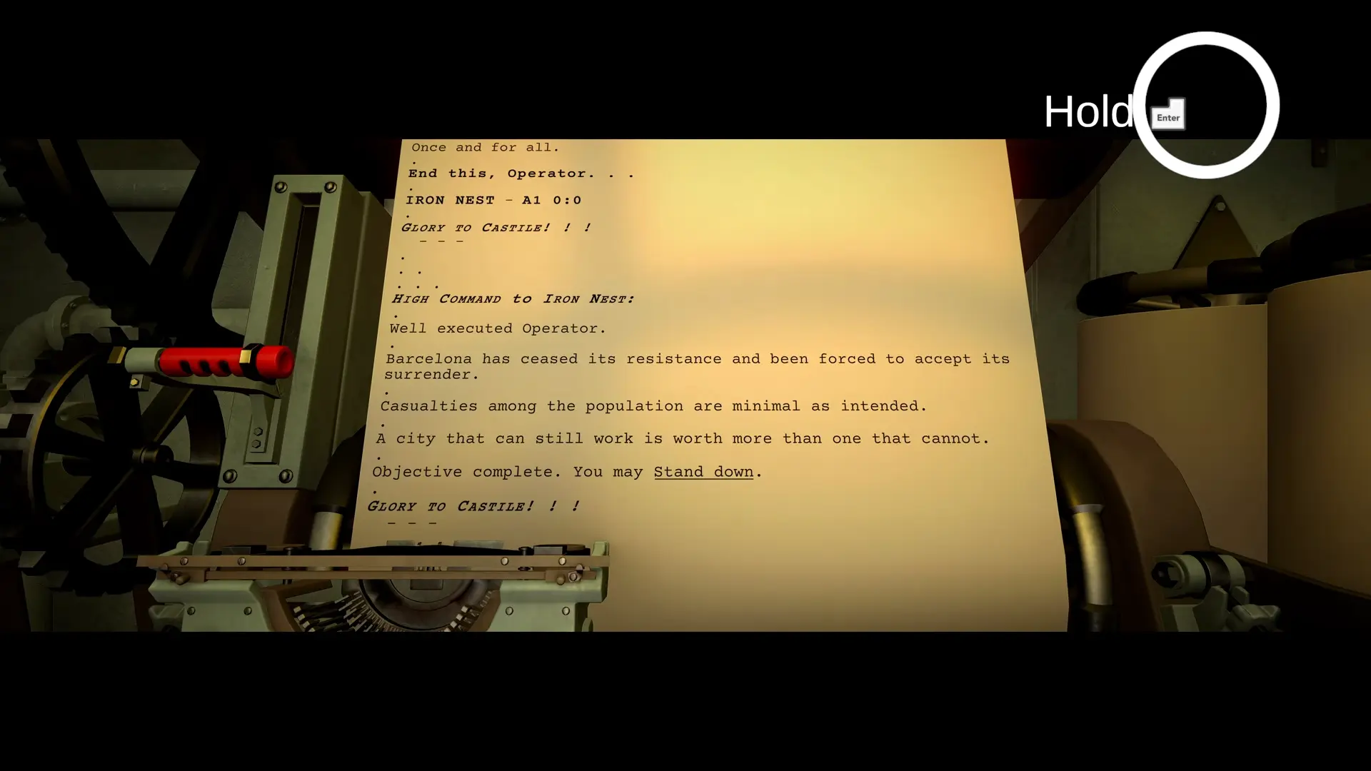 IRON NEST Heavy Turret Simulator A City Subdued