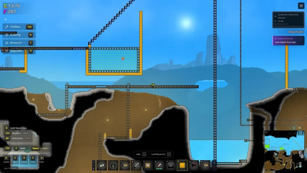 Infinite water setup running with captured Lumlings in Sandustry