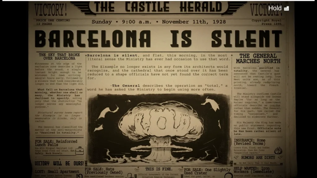 Iron Nest Barcelona Is Silent Ending