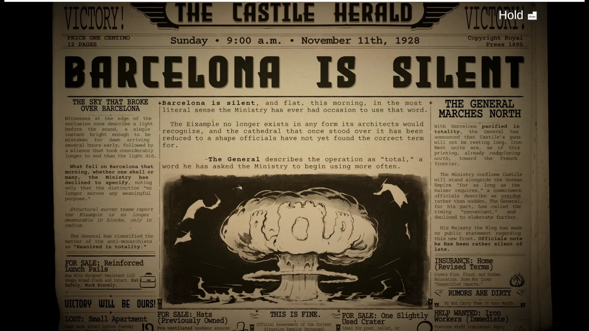Iron Nest Barcelona Is Silent Ending