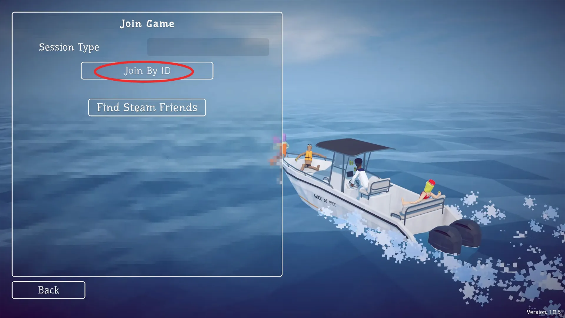 Join game in How to fish