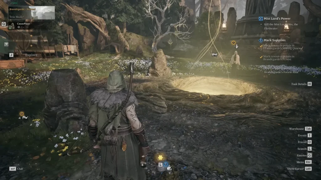 Mistfall Hunter Base