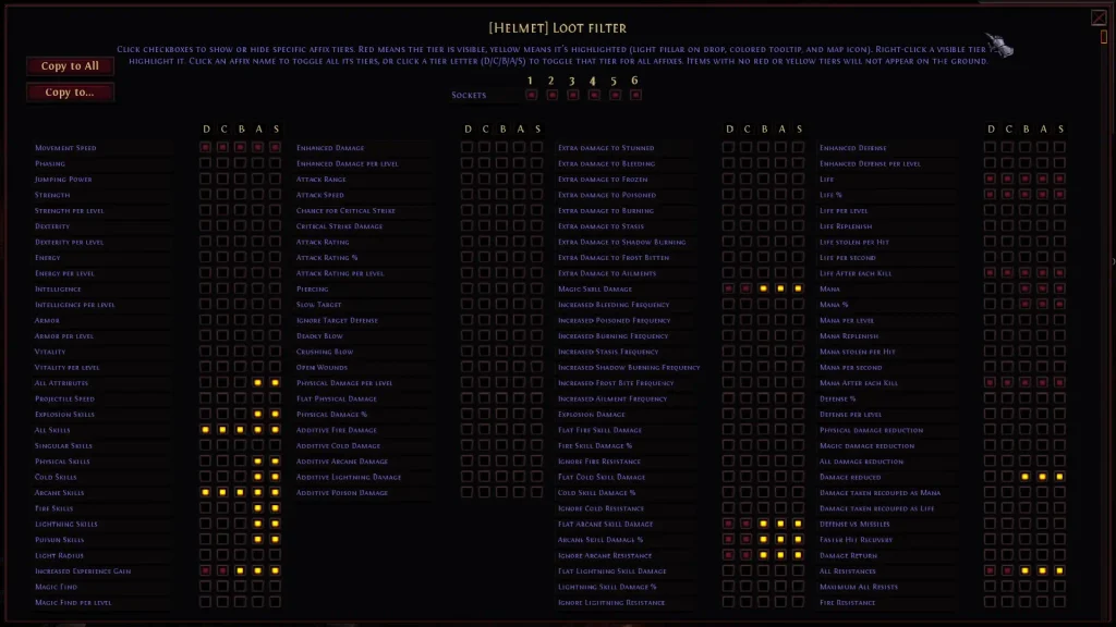 Optimizing Your Loot Filter for Higher Difficulties in Hero Siege