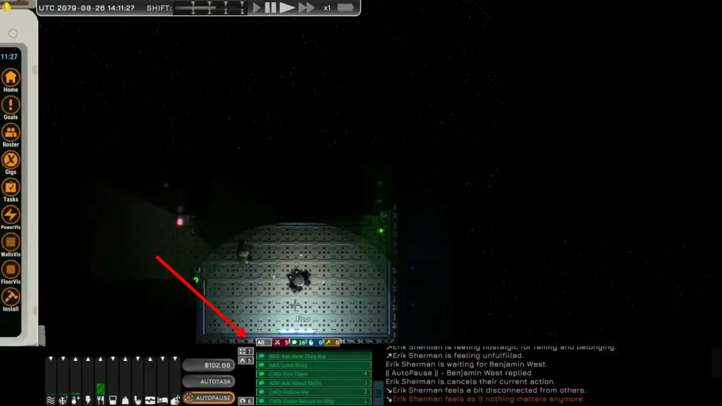 Ostranauts Ship Interface Beginner Guide