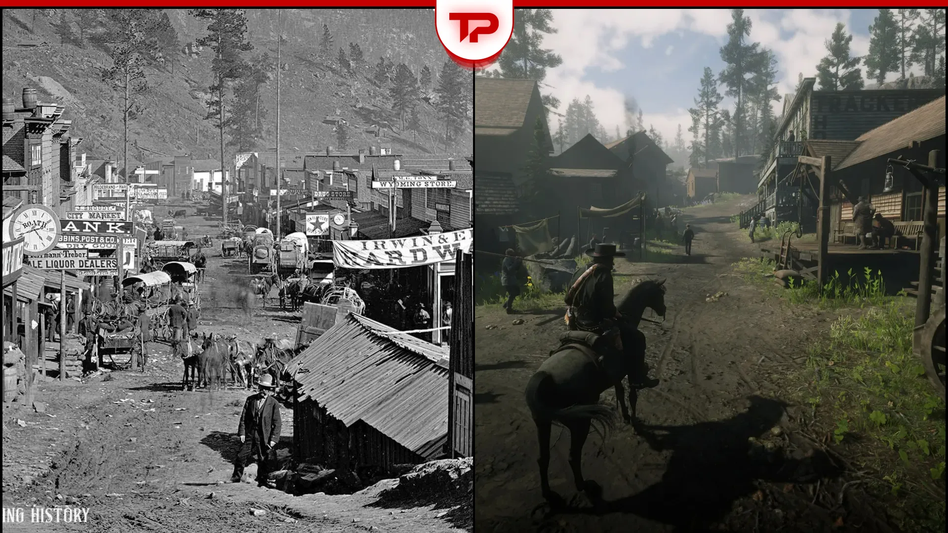 RDR2 Locations in real life