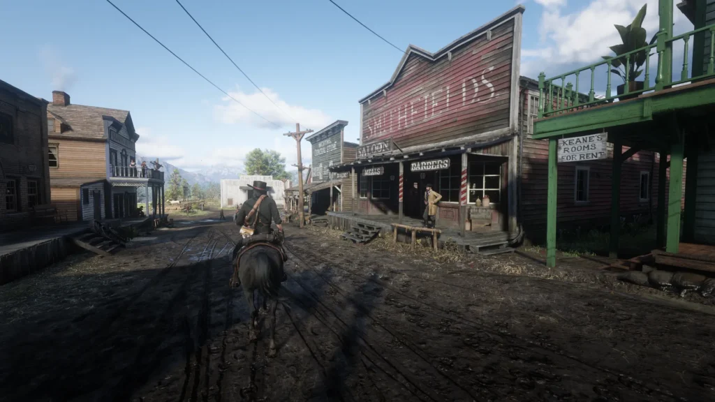 RDR2 towns in Real Life