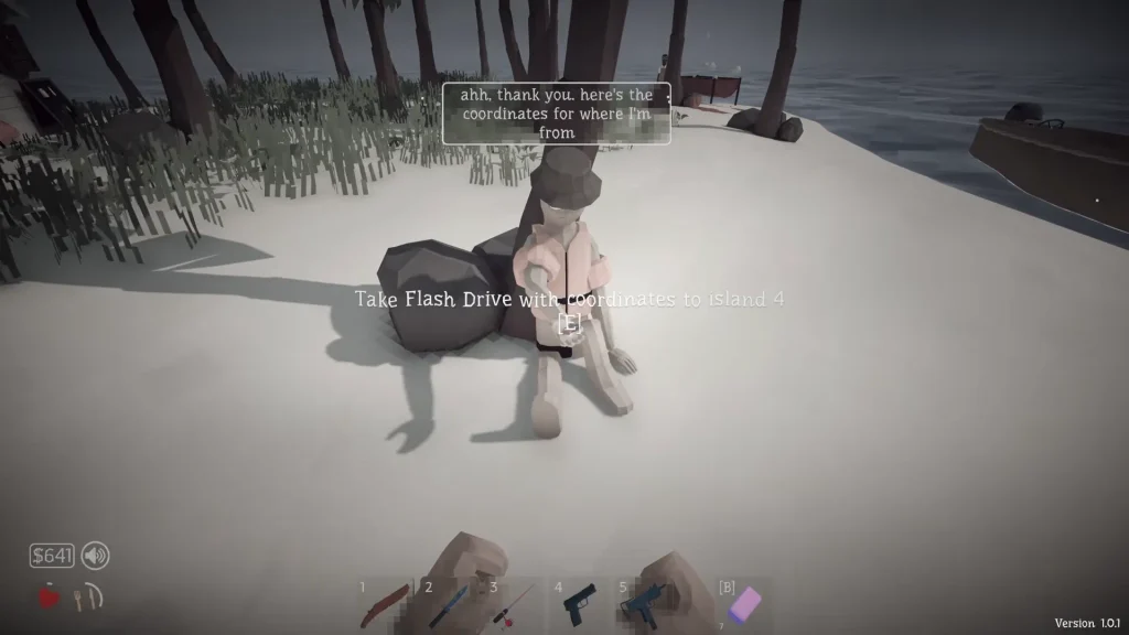 Route to Island 4 in How to Fish