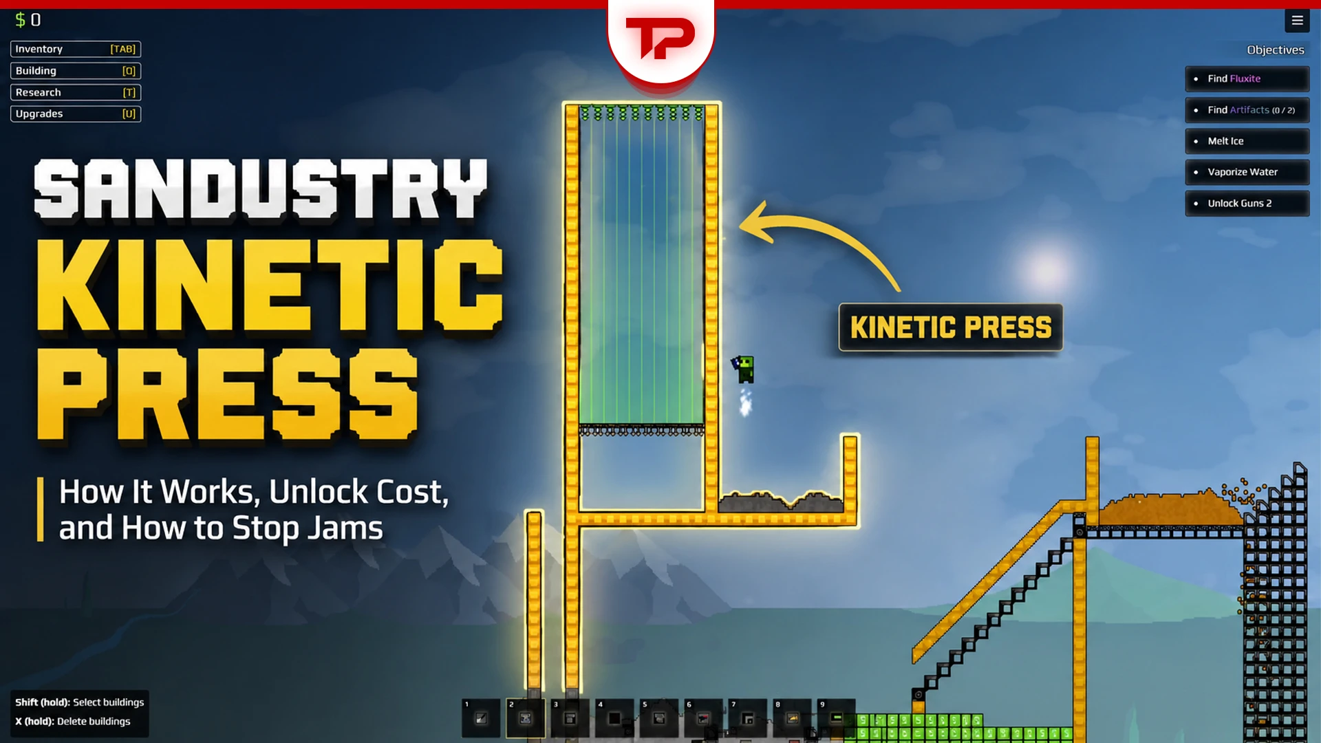 Sandustry Kinetic Press