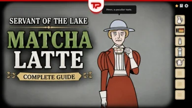 Servant of The Lake Matcha Latte