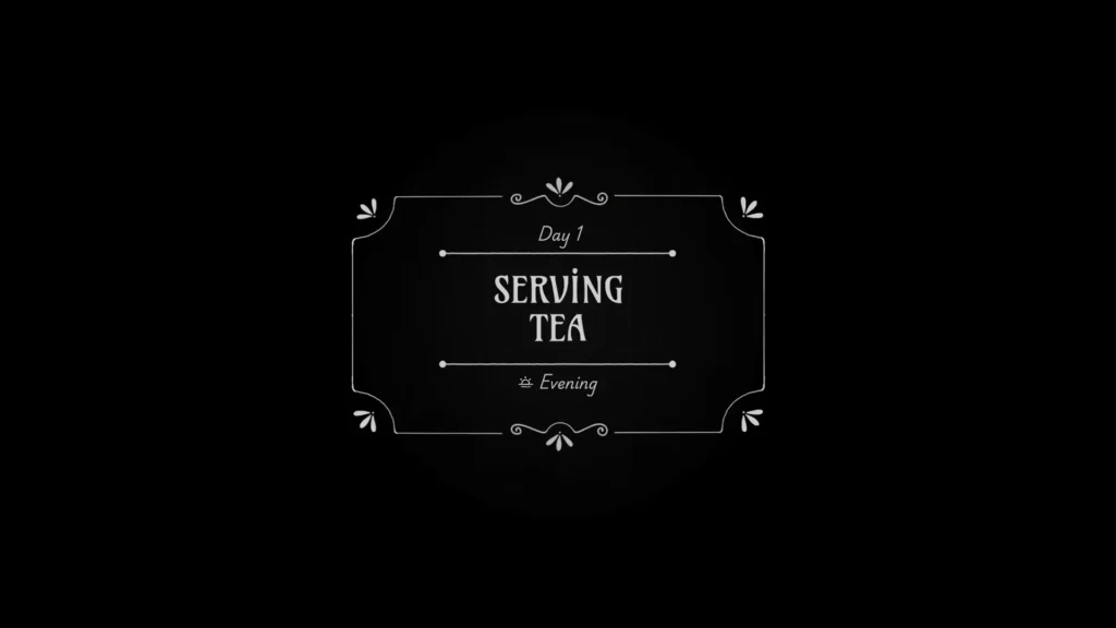 Serving Tea task in Servant of The Lake