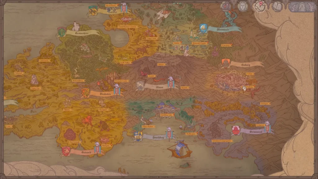 Sovereign Tower Map