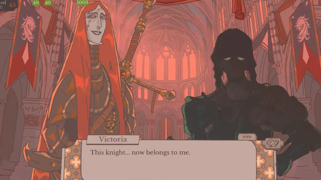 Victoria beguiling Ursula