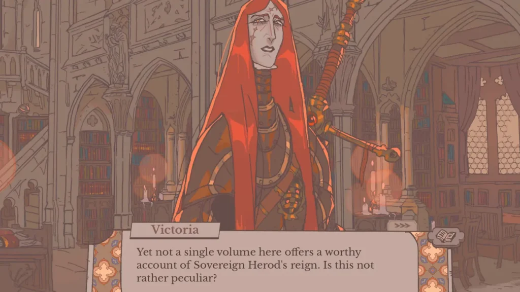 Victoria talking to us