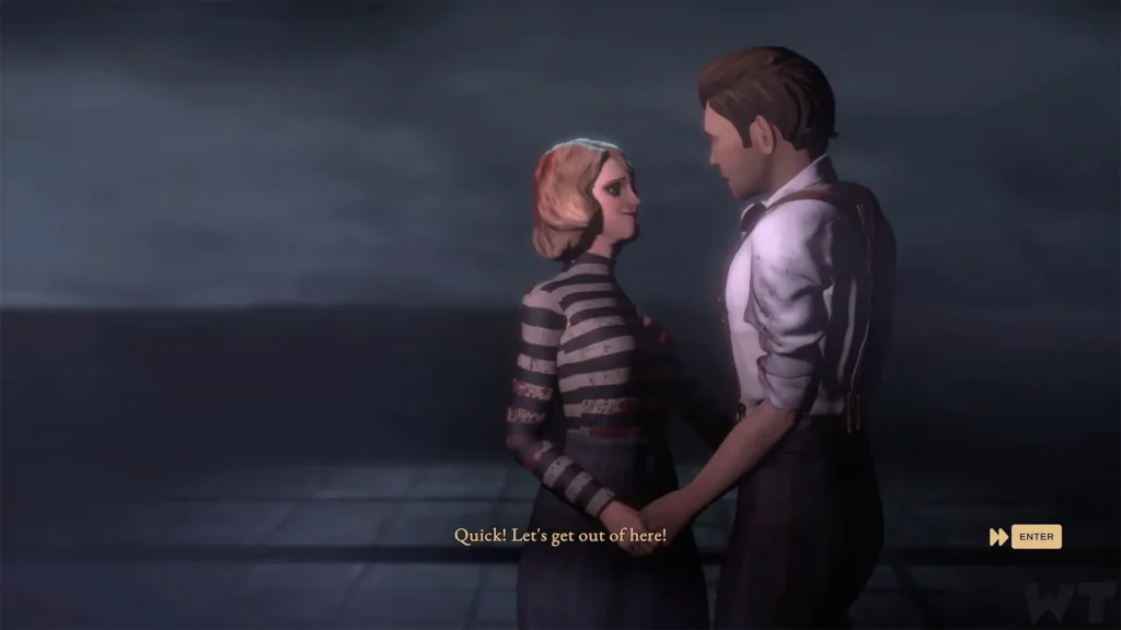 Vincent saves Charlotte