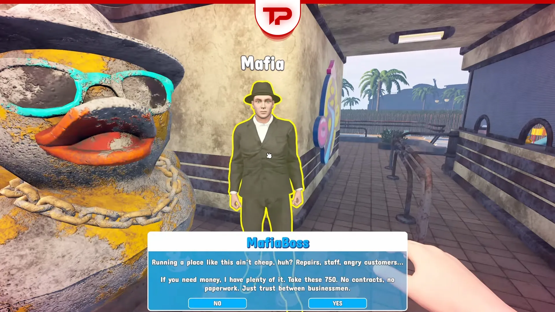 Waterpark Simulator Mafia Should You Take the Loan