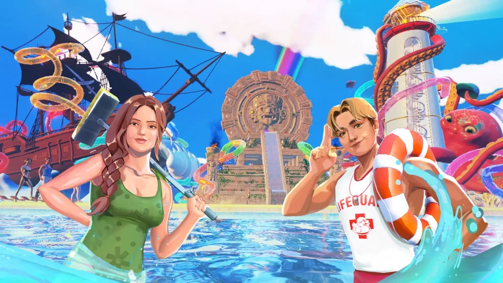 Waterpark Simulator Steam poster