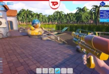 Waterpark Simulator water gun guide
