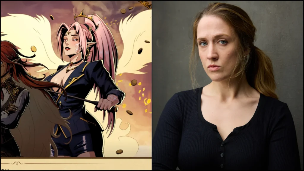Caitlyn Elizabeth as Etheria in Ledgerbound