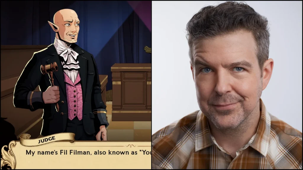 George Ackles as Fil Filman in Ledgerbound