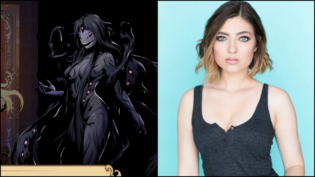 Shelby Young as Joy in Ledgerbound