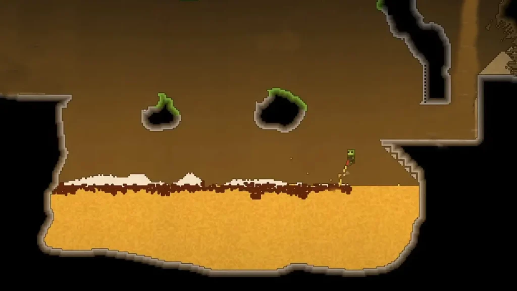 to Move Lava in Sandustry - step 1