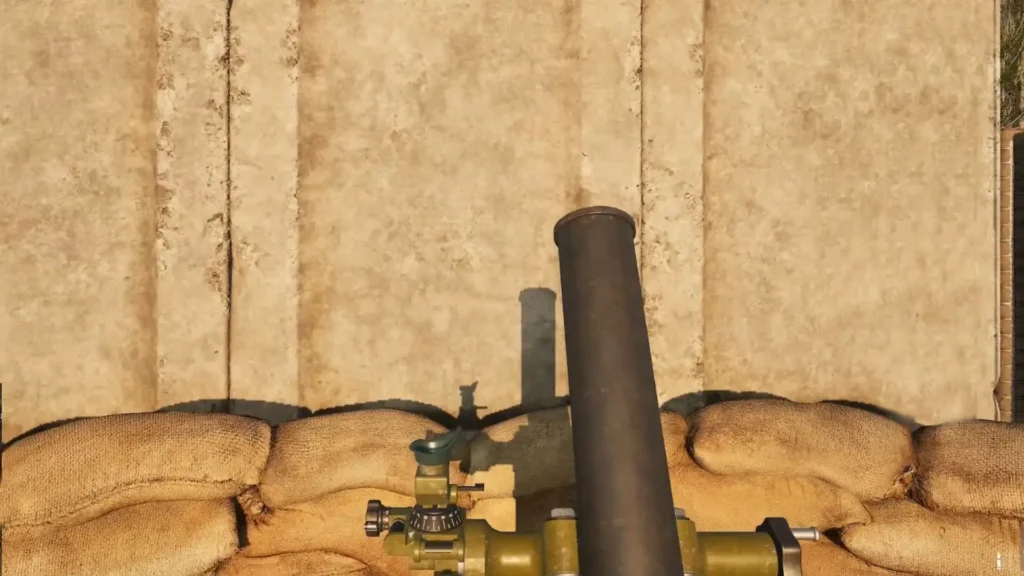 A Mortar in WARDOGS