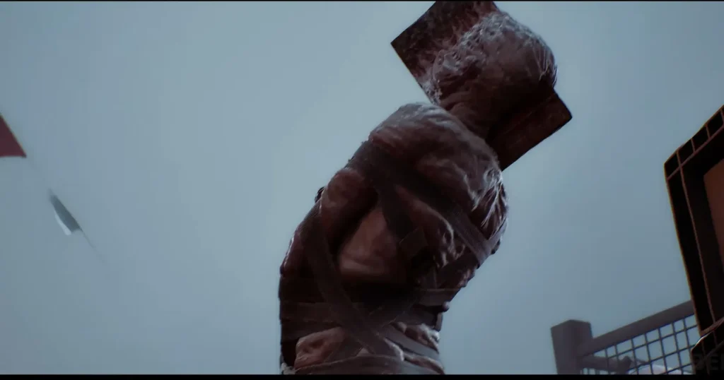 An Axe Faceless in Silent Hill