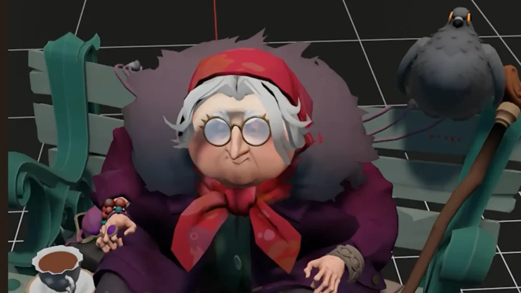 Baba and her Pigeon