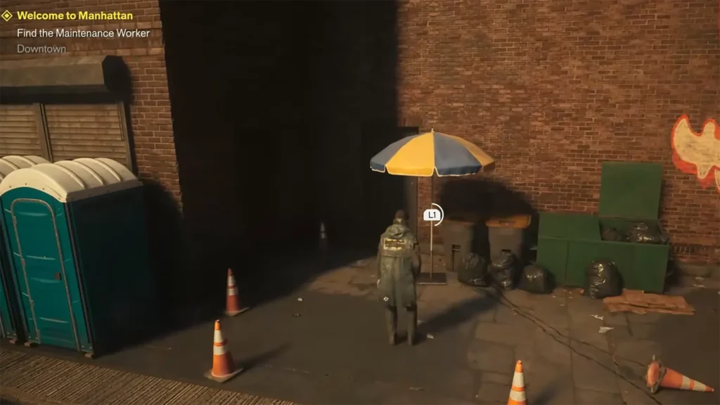 Control Resonant Beach Day puzzle umbrella location in Downtown