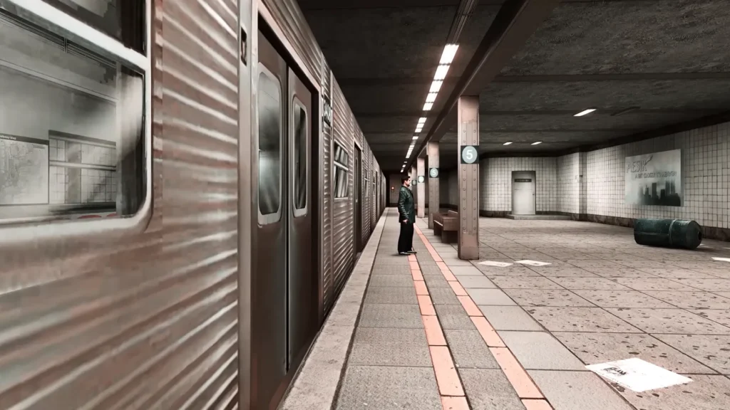 Control Resonant subway area with Max Payne-style New York atmosphere copy