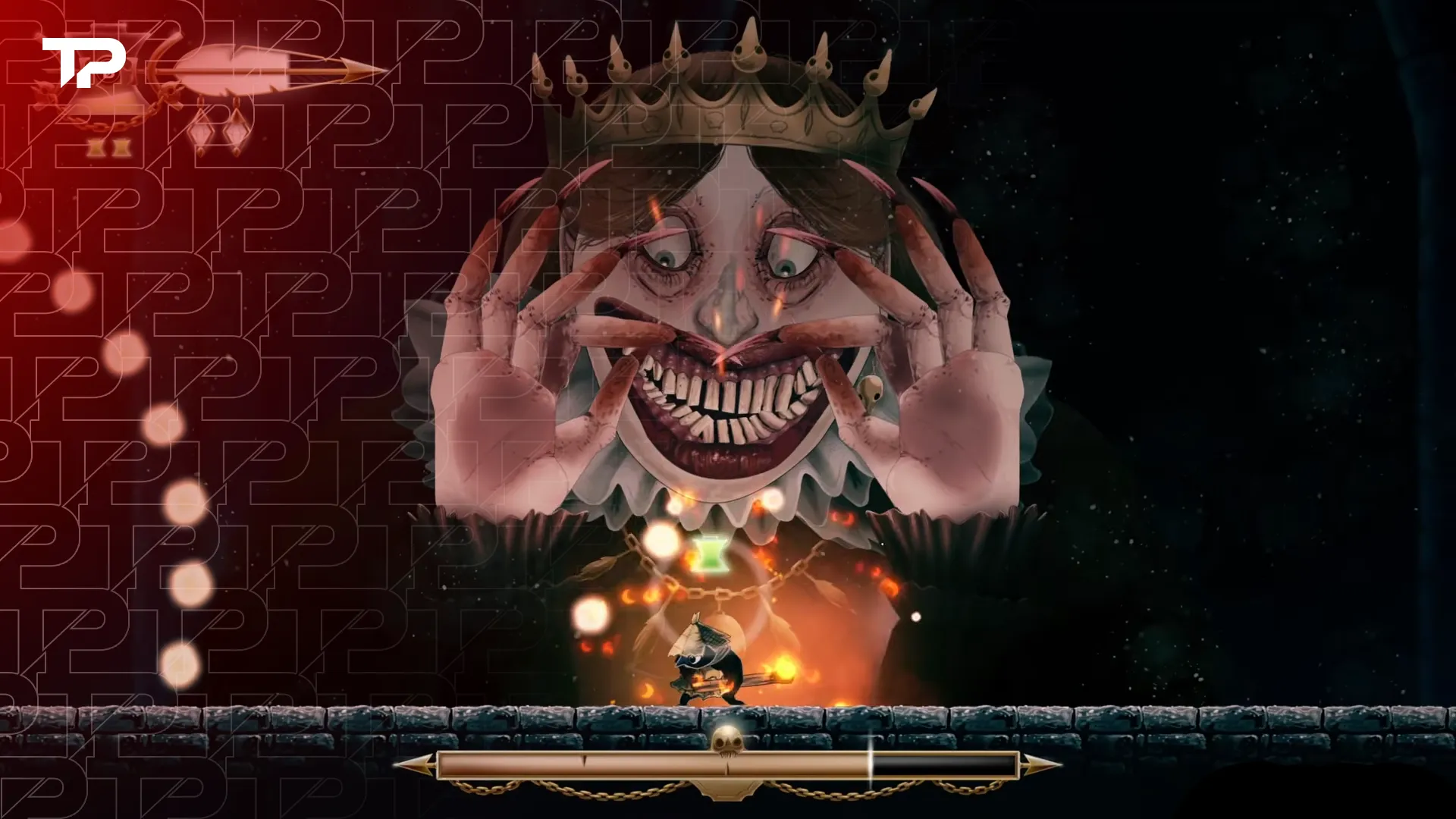 Well Dweller the Queen final boss attacking Glimmer