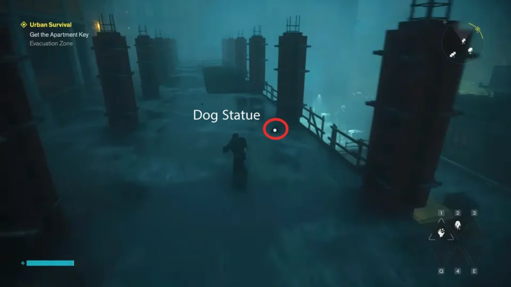 Dog statue of Dream house puzzle