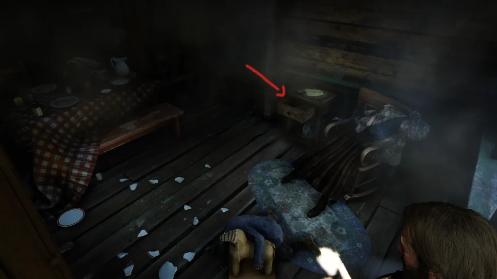 Drawer containing the Fountain Pen and Otis Miller book inside Osman Grove cabin RDR2