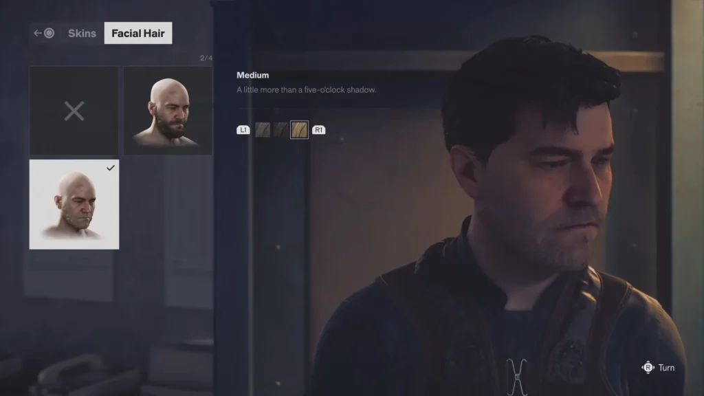 Dylan in the Agent Uniform outfit from Control Resonant during gameplay
