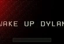 Glitched text shows "Wake Up Dylan" in Control Resonant