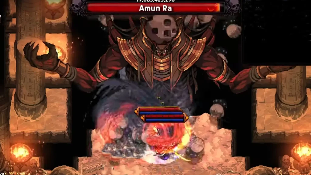 Fighting Amun Ra