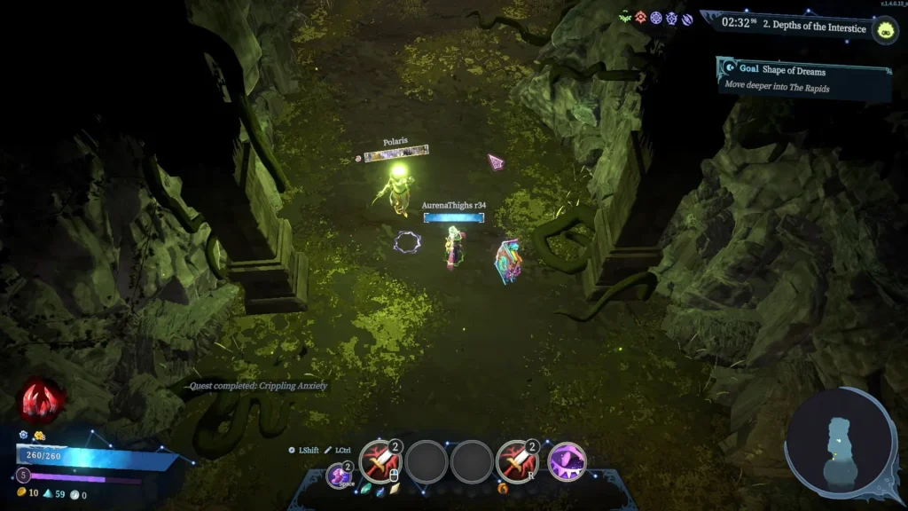 Final boss Polaris encounter Shape of Dreams