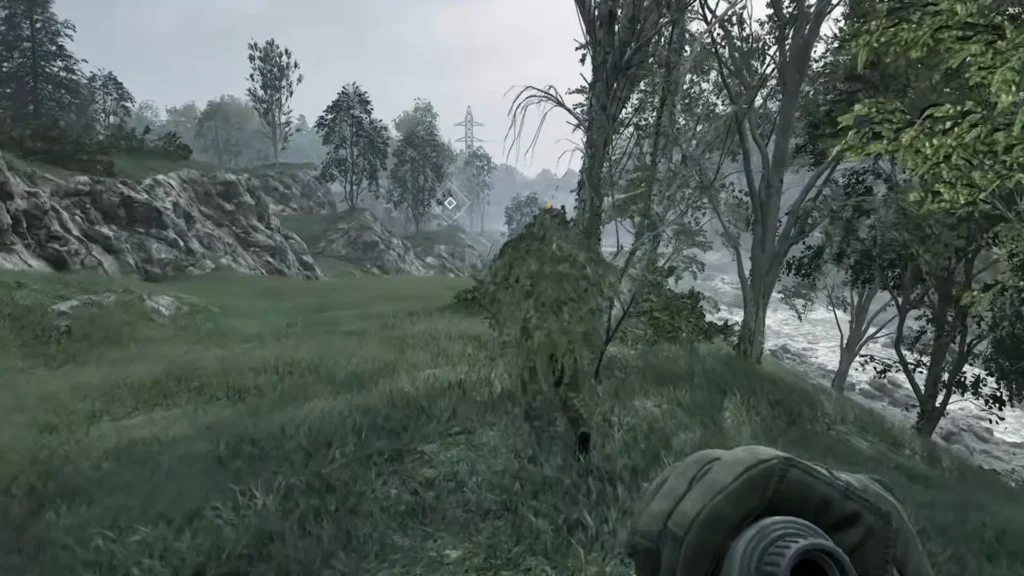 Ghillie Suit in gameplay