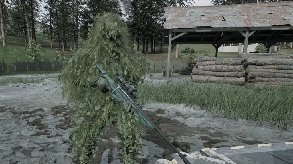 Ghillie Suit in the game